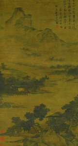 Ming dynasty (1368–1644). Tang Yin (1470–1523). Illustration of Farming Maxims. Ink on silk.  Image courtesy of Suzhou Museum.
