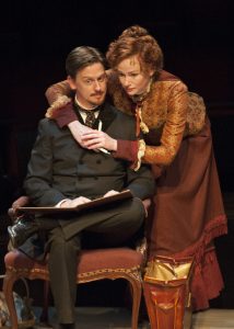 Fred Arsenault and Gretchen Hall in Old Globe's  " A Doll's House."  Henry DiRocco photo.