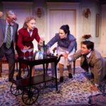 The playwright, writer, and housekeeper react to what they hear.